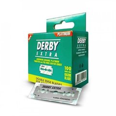Лезвия для бритвы Derby Extra BOX 100 лезвий