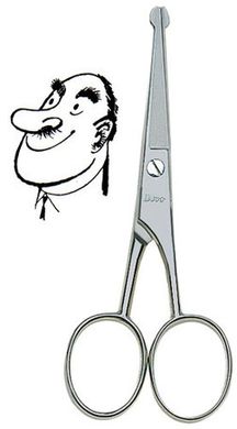 46409 Ножиці Dovo Solingen для обстригання волосся у носі та у вухах