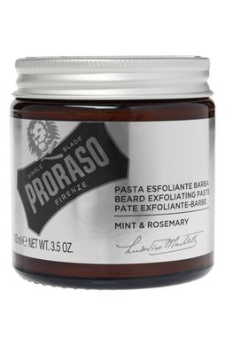 Чоловічий скраб для обличчя та бороди Proraso Beard Exfoliating Paste with Mint & Rosemary