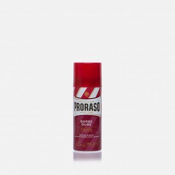 Піна для гоління Proraso для жорсткої щетини, сандал (червона лінія), 50 мл