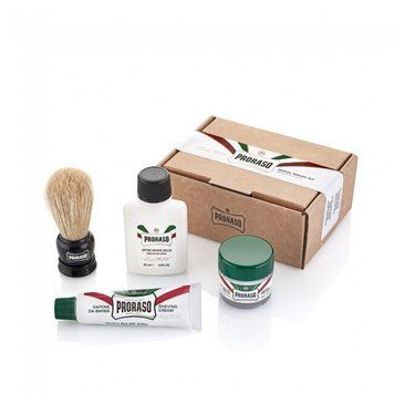 Дорожній набір для гоління PRORASO travel shaving kit