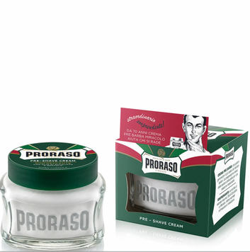 Прешейв Proraso (зеленая линия), 100 мл