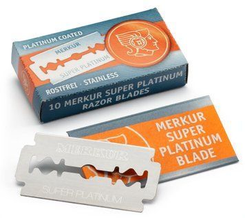 Лезвия для Т-образной бритвы Merkur Platinum