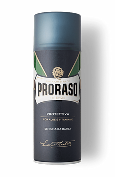 Піна для гоління Proraso Protective з алое та вітаміном Е (синя серія), 300 мл