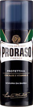 Піна для гоління Proraso Protective з алое та вітаміном Е (синя серія), 50 мл