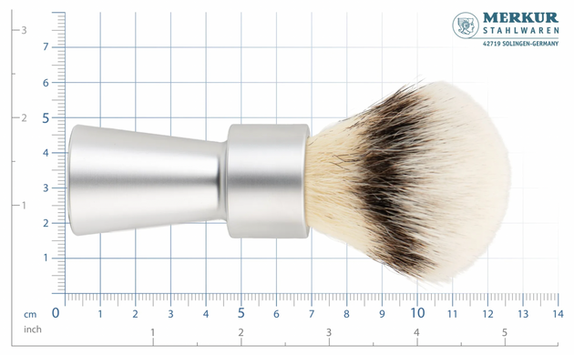 Большой помазок Merkur Shaving Brush 1100 XL Matt Chrome