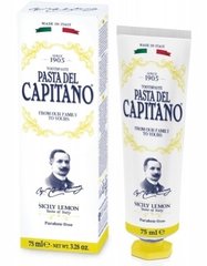Зубная паста Сицилийський лимон Pasta Del Capitano, Sicily Lemon 1905, 75 мл