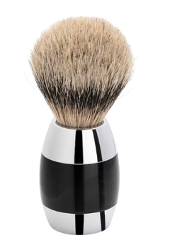 Помазок Merkur 120 серебристый волос барсука