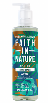 Жидкое мыло для рук з кокосом Faith in Nature 400 мл