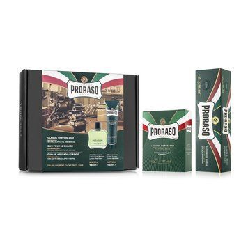 Косметичний подарунковий набір Proraso Classic Shaving Duo Green Line