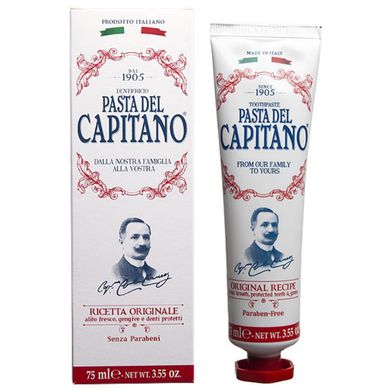Паста зубна Оригінальний Рецепт Pasta Del Capitano Original Recipe 1905, 75 мл