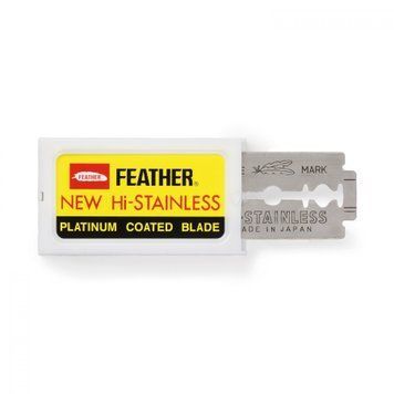 Лезвия Feather H-Stainless, 5 шт., ж