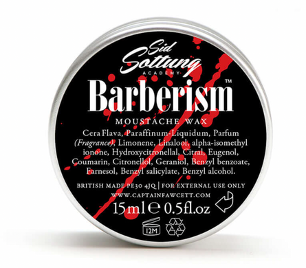 Віск для вус CAPTAIN FAWCETT’S Barberism® Moustache Wax