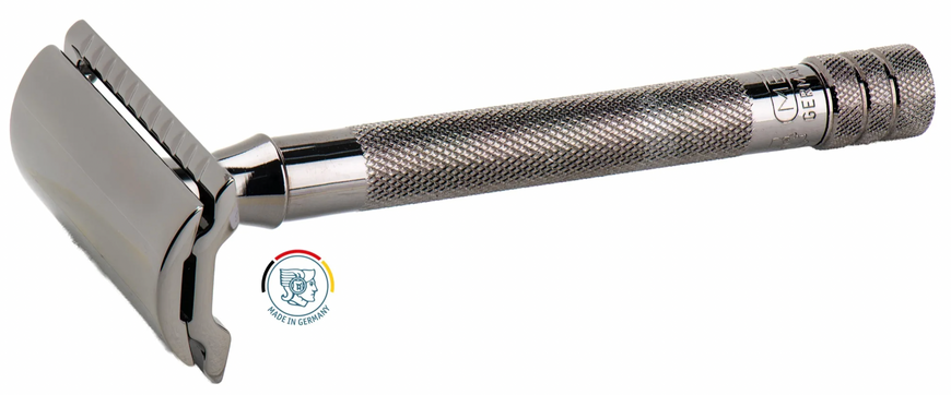 Станок для бритья Т-образный Merkur 23C Safety Razor Metallic Grey