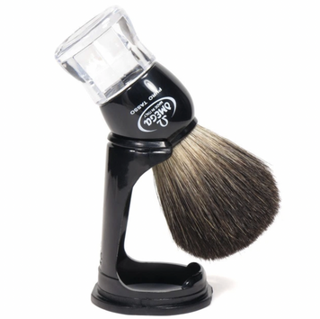 Помазок для гоління  Omega 33167 на підставці, борсук