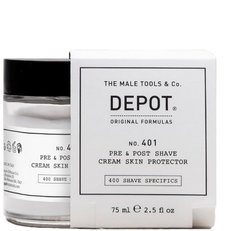 Depot 401 Крем захисний до та після гоління