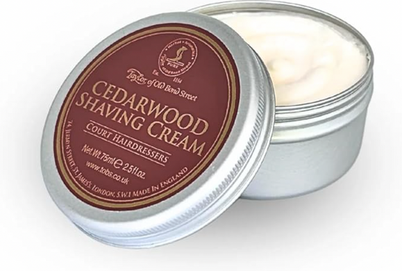 Крем для бритья Taylor of Old Bond Street Cedarwood Shaving Cream Bowl 75ml
