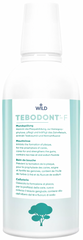 TEBODONT-F Ополаскиватель для полости рта с маслом чайного дерева (Melaleuca Alternifolia) и фторидом 500 мл