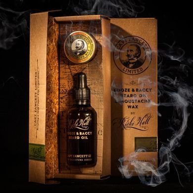 Подарунковий набір Booze & Baccy from Captain Fawcett (олія + віск)