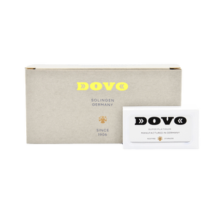 Леза до Т-подібної бритви DOVO RAZOR BLADES SUPER PLATINUM - DOUBLE-EDGED, 100 шт