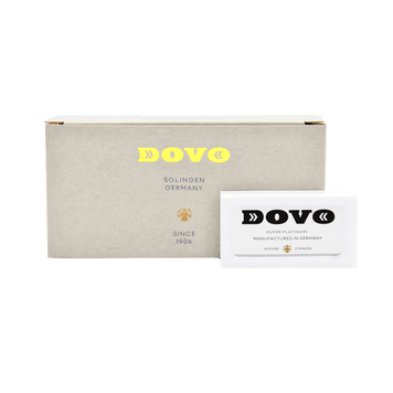 Леза до Т-подібної бритви DOVO RAZOR BLADES SUPER PLATINUM - DOUBLE-EDGED, 100 шт