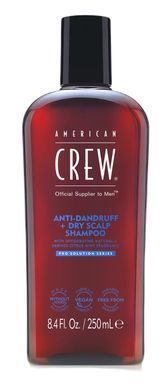 Шампунь American Crew Anti-Dandruff + Dry Scalp від лупи та свербіння, 250 мл
