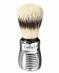 Помазок Omega 80280 Pure Bristle Shaving Brush, кабан