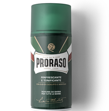 Піна для гоління Proraso з ментолом та евкаліптом (зелена серія), 300 мл