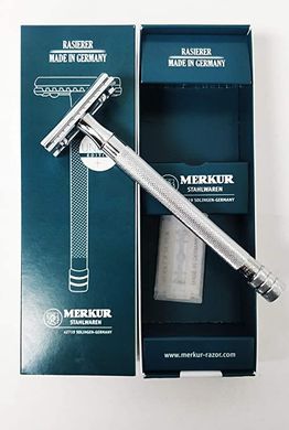 9024001 Удлинённая бритва Merkur unisex safety razor 24C