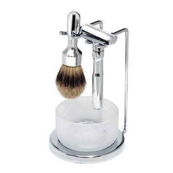 90751001 Набор Merkur FUTUR Shaving Set хромированный 4 предмета