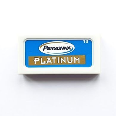 Лезвия для бритвы Personna Platinum Blue, 10 лезвий