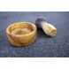 Чаша для мыла из оливкового дерева Dovo Shaving soap dish olive wood