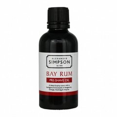 Масло до бритья Alexander Simpson Bay Rum Pre-Shave Oil