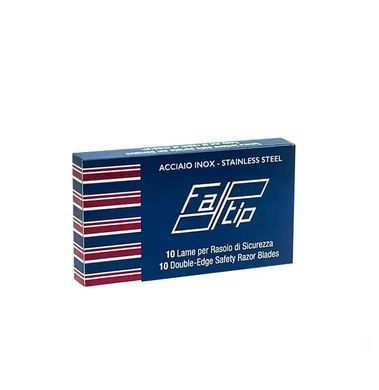 Леза для безпечної бритви Fatip Double Edge Razor Blades, 1 уп