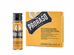 Уход за бородой Proraso Hot Oil Beard Treatment WS 4x17ML