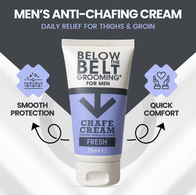 Крем от натирания кожи Below The Belt Grooming Anti Chafing Cream for Men Fresh 75ml