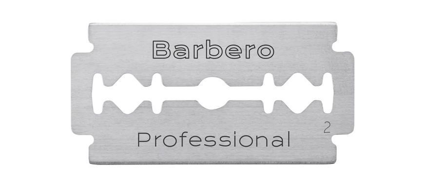 Лезвия для безопасной бритвы Barbero Professional Razor Blades, 5 шт