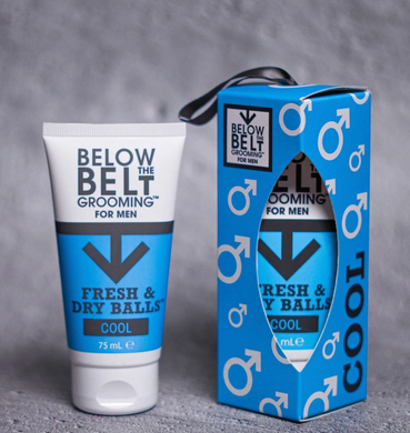Дезодорант-крем для интимной зоны Below The Belt Grooming Fresh & Dry Balls Intimate Deodorant Cool Bauble 75ml