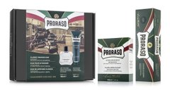 Подарунковий набір Proraso Classic Shaving Duo Green Line Cream & Balm