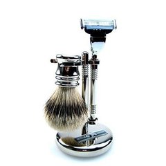 Набір для гоління Golddachs shaving set chrome Mach 3