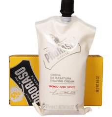 3546 Крем для гоління Proraso Shaving Cream Wood & Spice 275 ml