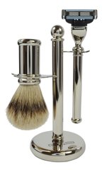 Набір для гоління MACH 3 Golddachs shaving set chrome
