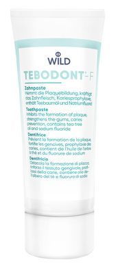 Пробник TEBODONT-F Зубна паста з олією чайного дерева (Melaleuca Alternifolia) та фторидом, 6 мл