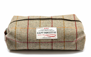 8891 Твидовая мужская косметичка Captain Fawcett's Wash bag